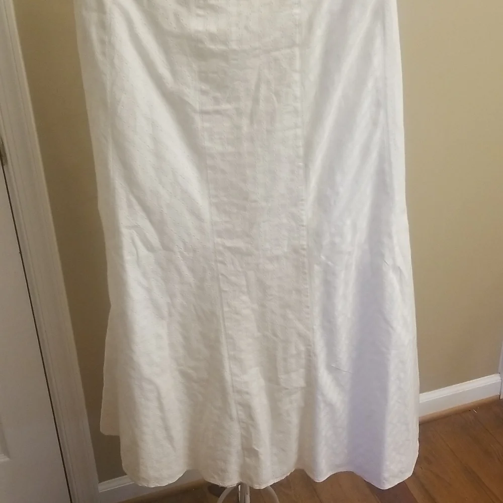 Talbots women's white skirt - Picture 2 of 9